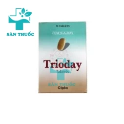 Trioday (Tablets) Cipla - Thuốc điều trị nhiễm HIV hiệu quả